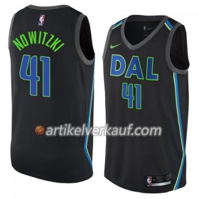 NBA Dallas Mavericks Trikot Dirk Nowitzki 41 Nike City Edition Swingman - Herren